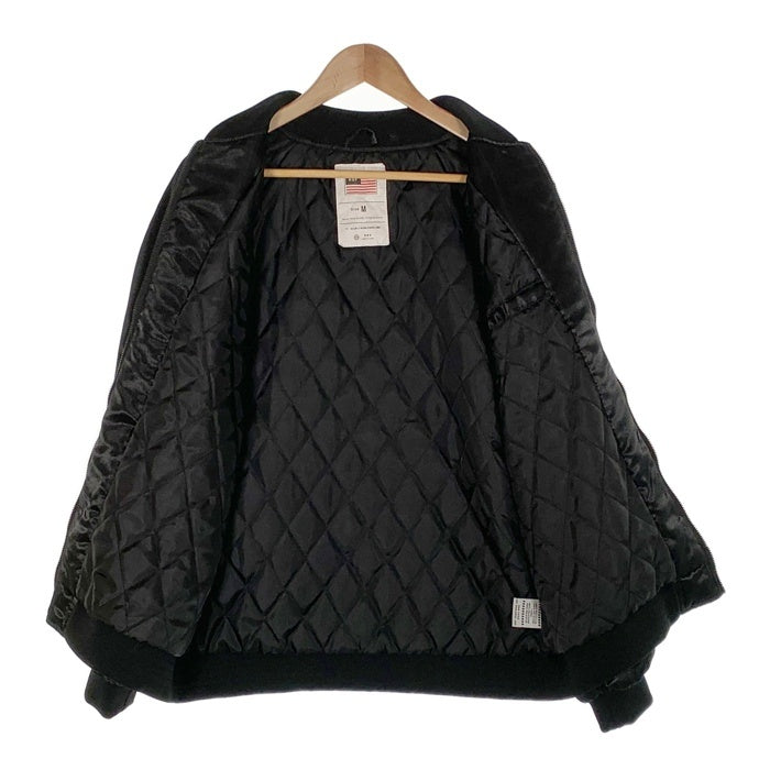 HUF ハフ THRASHER スラッシャー スーベニアジャケット 中綿 スカジャン ブラック Size M 福生店