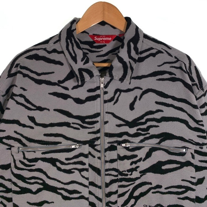 SUPREME シュプリーム 25SS Moleskin Work Jacket モールスキン ワークジャケット ゼブラ Size L 福生店