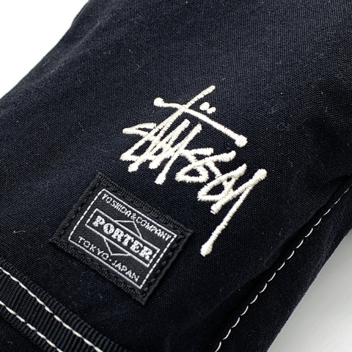 STUSSY ステューシー PORTER ポーター ポーチ ネックストラップ ブラック 福生店