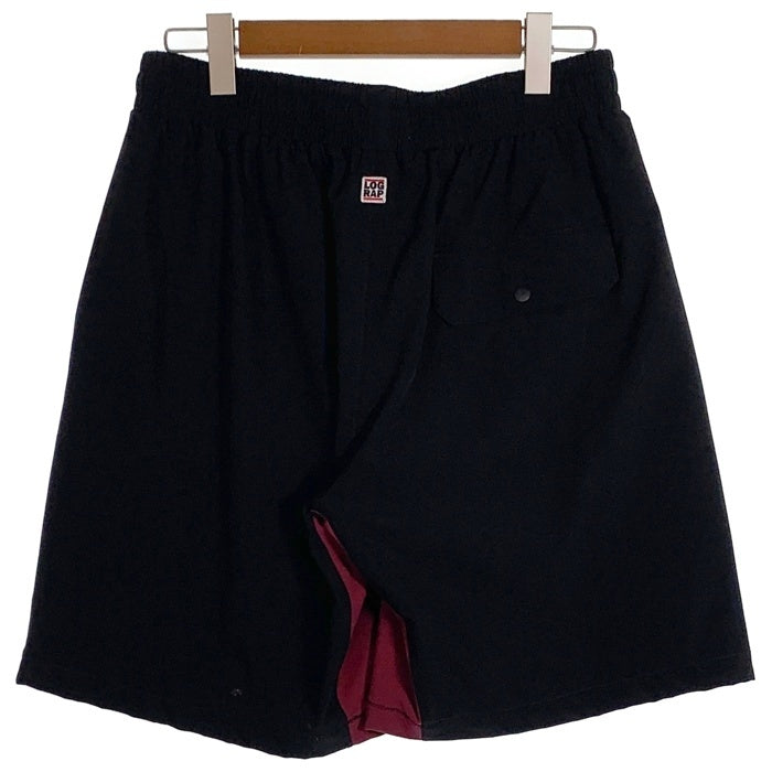 LOG RAP ログラップ 26SS MOON WETSUITS Shorts スイムショーツ ナイロン ブラック Size L 福生店
