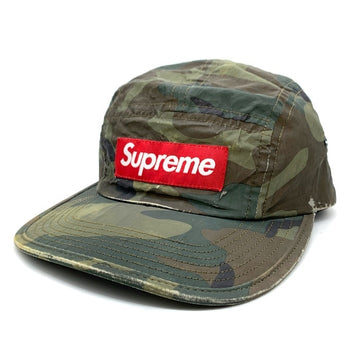 Supreme シュプリーム 18AW Reflective camp cap リフレクティブ キャンプ キャップ ウッドランドカモ 福生店