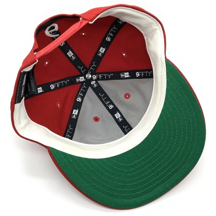 SAINT Mxxxxxx セントマイケル 24SS New Era ニューエラ 9FIFTY スナップバック ベースボールキャップ レッド 福生店