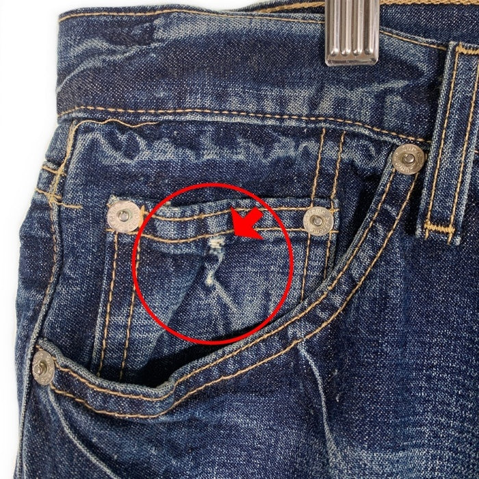 SUPREME シュプリーム オールド S206 5ポケットデニムパンツ ライトオンス インディゴ 2ND WASH 紙タグ USA製 Size 32 福生店