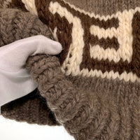 WIND AND SEA ウィンダンシー COWICHAN KNIT VEST カウチンニットベスト グレー WDS-O-ATWK-24-Q4-KN-02 福生店