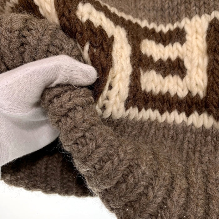 WIND AND SEA ウィンダンシー COWICHAN KNIT VEST カウチンニットベスト グレー WDS-O-ATWK-24-Q4-KN-02 福生店