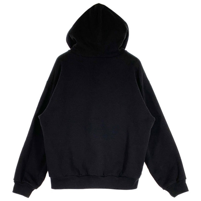 SUPREME シュプリーム HYSTERIC GLAMOUR ヒステリックグラマー 24FW Thermal Lined Zip Up Hooded Sweatshirt サーマル ジップアップ フーディー パーカー ブラック Size L 福生店