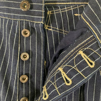 Schott ショット OLD HICKORY DENIM PANTS オールド ヒッコリー デニムパンツ ブルー ストライプ 782-5911002 Size 32 福生店
