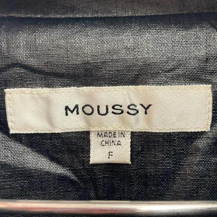 moussy マウジー COATING JKT コーティングジャケット ブラック sizeF 瑞穂店