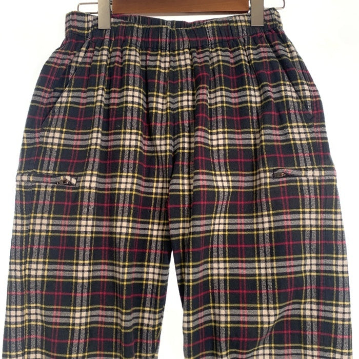 SUPREME シュプリーム 20AW Tartan Flannel Skate Pant フランネル スケート パンツ チェック ブラウン Size S 福生店