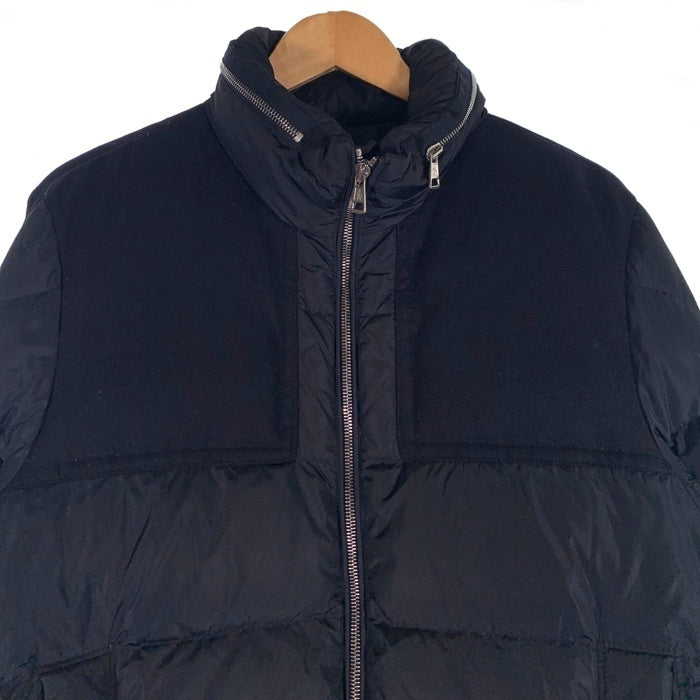 MONCLER モンクレール ARCS JACKET アークス ダウンジャケット ウール切替 ネイビー Size 1 福生店