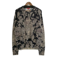 SUPREME シュプリーム 19SS Printed Floral Angora Sweater フローラル プリント  クルーネック セーター グレー Size L 福生店