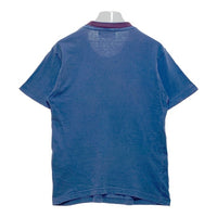 bitch skatebords ビッチ スケートボードズ 90's 首元ストライプ 胸ワンポイント Tシャツ ブルー sizeL 瑞穂店