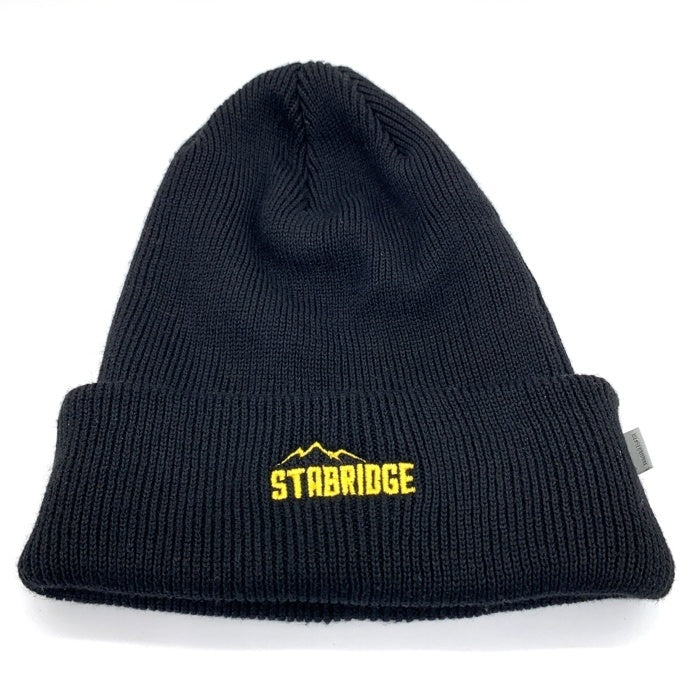 STABRIDGE スタブリッジ the Apartment ザ アパートメント the Beanie ザ ビーニー ニットキャップ ブラック イエロー 福生店