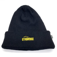 STABRIDGE スタブリッジ the Apartment ザ アパートメント the Beanie ザ ビーニー ニットキャップ ブラック イエロー 福生店