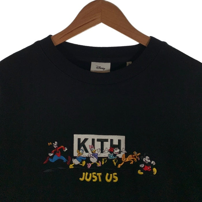 KITH NYC キス ニューヨーク 23AW Disney Mickey& Friends ディズニー クルーネックスウェットトレーナー ブラック Size XL 福生店