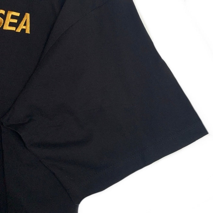 WIND AND SEA ウィンダンシー YOUANDSEA ロゴ刺繡 Tシャツ ブラック WDS-O-YAS-24-Q4-01 Size XL 福生店
