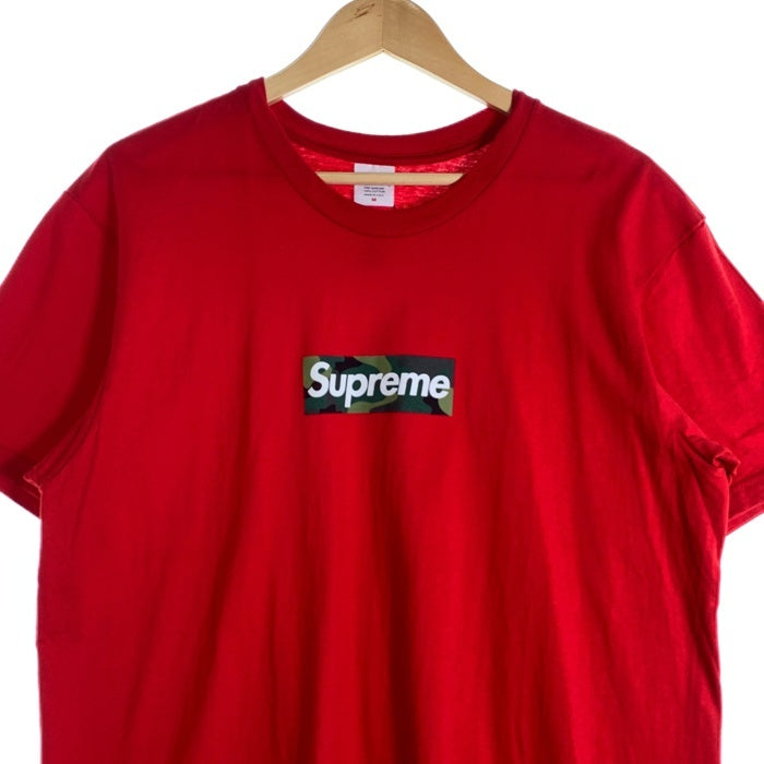 SUPREME シュプリーム 23AW Box Logo Tee Camo ボックスロゴ 半袖 Tシャツ レッド Size M 福生店