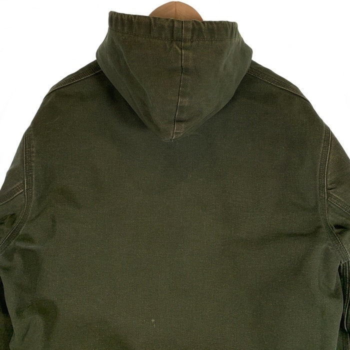 80-90's Carhartt カーハート Active Jacket アクティブジャケット ダック モスグリーン JR104 Size M 福生店