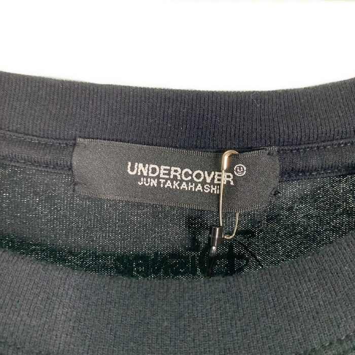 UNDERCOVER アンダーカバー Disney ディズニー ミッキーマウス刺繍 Uロゴプリント Tシャツ ブラック UC1C8805 Size 5 福生店