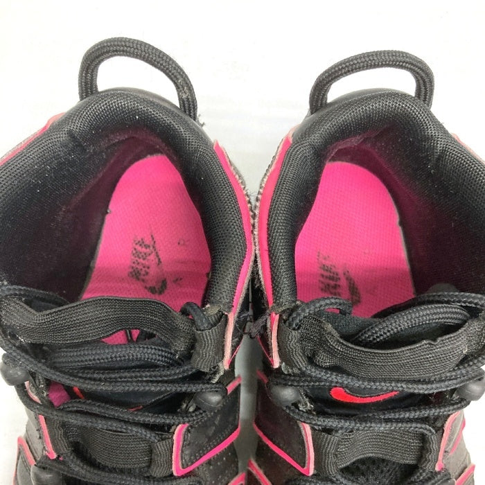 NIKE ナイキ 415082-003 GS Air More Uptempo Black Pink Blast スニーカー ブラック size24cm 瑞穂店