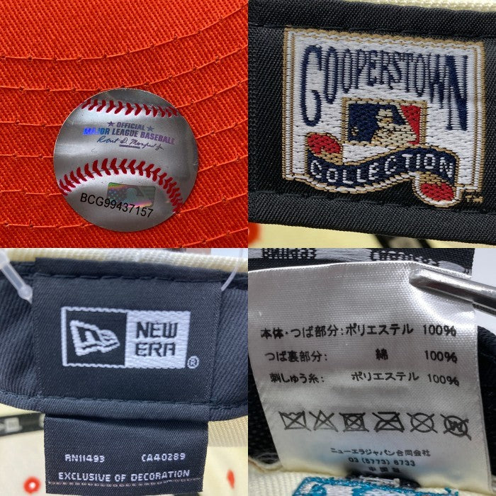 NEW ERA ニューエラ THE CAP 59FIFTY SAN DIEGO PADRES Miami drive pack ベースボールキャップ アイボリー×エメラルドグリーン size60.6 瑞穂店
