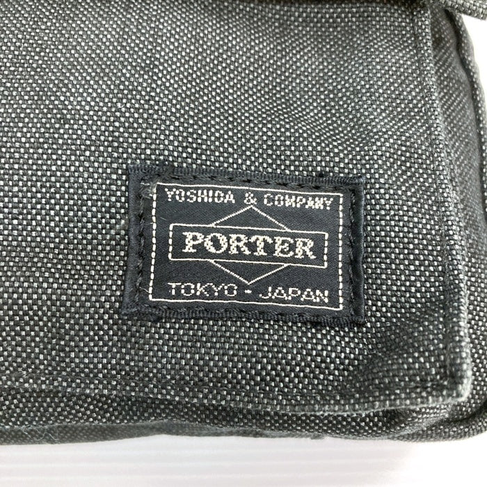 PORTER ポーター スモーキー ショルダーバッグ ウォレット ブラック 瑞穂店