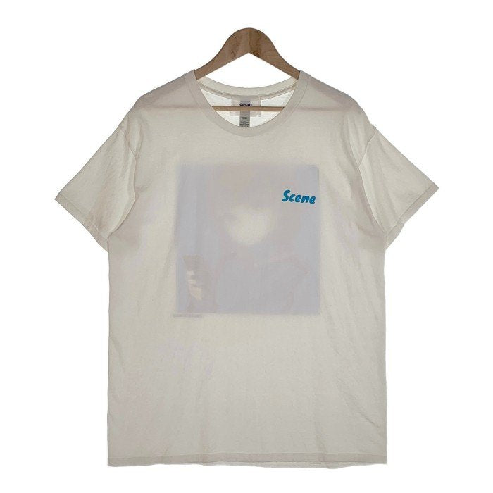 SCENE TOKYO シーントウキョウ Phone Girl S/S Tee プリントTシャツ ホワイト Size L 福生店