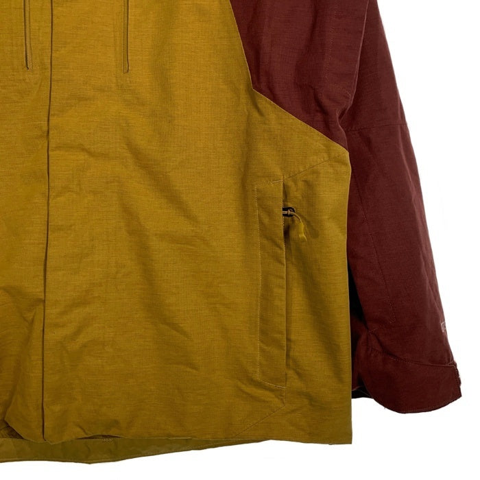 THE NORTH FACE ノースフェイス STEEP SERIES スノーフィールドジャケット ボルドー マスタード 並行品 Size M 福生店