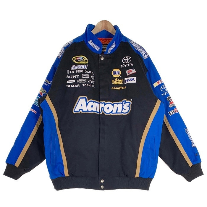NASCAR ナスカー Aaron's レーシングジャケット ブルー Size 2XL 福生店