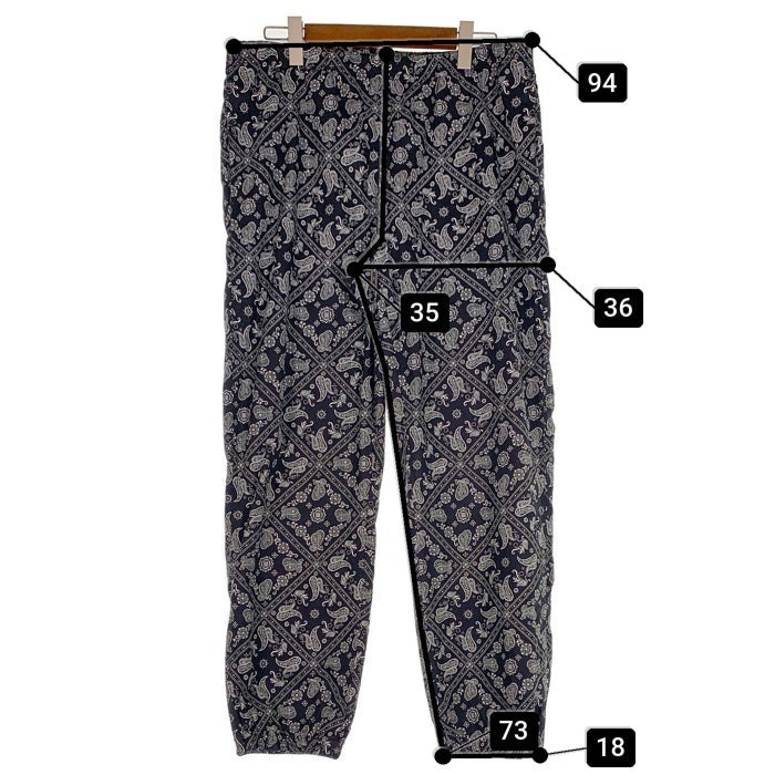 SUPREME シュプリーム 18SS Bandana Track Pant バンダナ トラック パンツ ブラック Size L 福生店