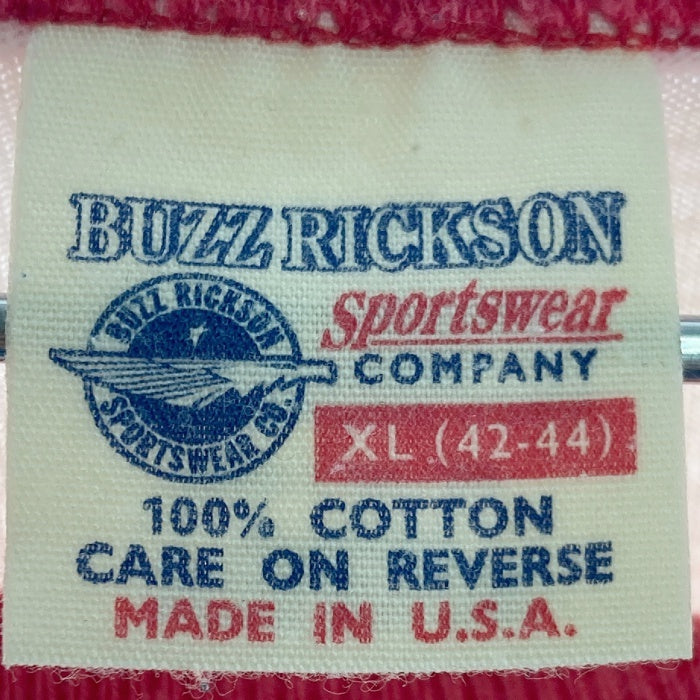 BUZZ RICKSON バズリクソン The Skunk Works プリントTシャツ ピンク sizeXL 瑞穂店