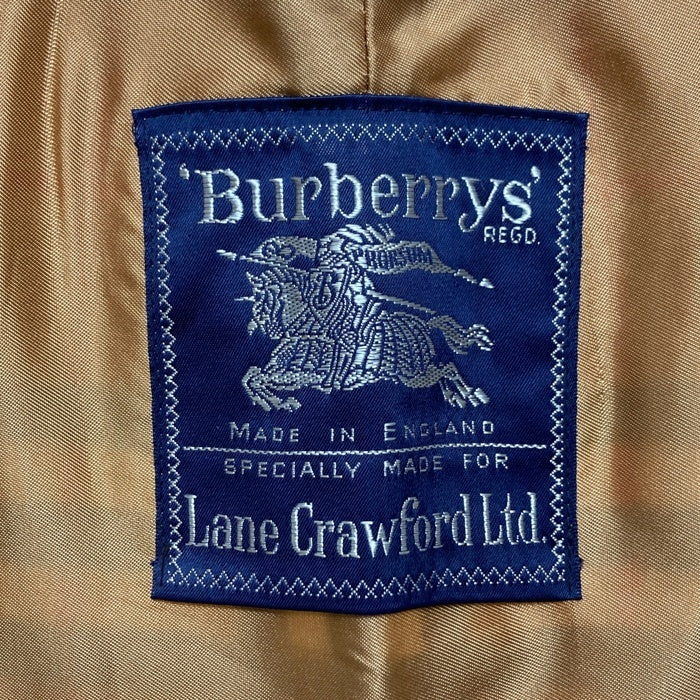 Burberry's バーバリー ノバチェック コートライナー ベスト ウール イングランド製 ファスナー ベージュ Size - 瑞穂店