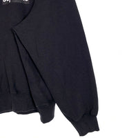 SUPREME シュプリーム 25SS Washed Box Logo Crewneck ウォッシュドボックスロゴクルーネックスウェットトレーナー ブラック Size XXL 福生店