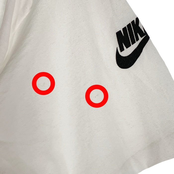 90's NIKE ナイキ AIR JORDAN エアジョーダン プリント Tシャツ ホワイト USA製 デッドストック Size L 福生店