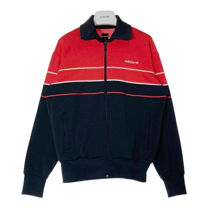 00's adidas アディダス 773324 ボーダー トラックジャケット レッド ブラック SizeL 瑞穂店