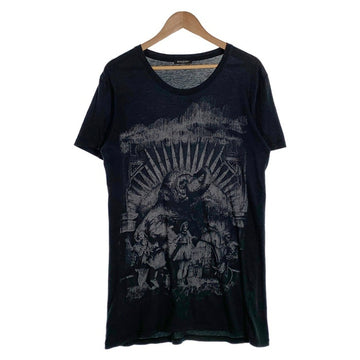 BALMAIN バルマン プリントTシャツ ブラック 象 Size L 福生店