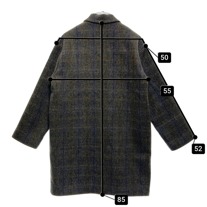 fall-in&co ハンドメイドウールツイードジャケット カーキ size- 瑞穂店