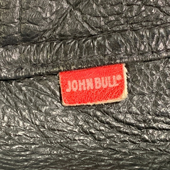 JOHNBULL ジョンブル レザーショートパンツ ハーフ ブラック 牛革 Size w74cm 福生店