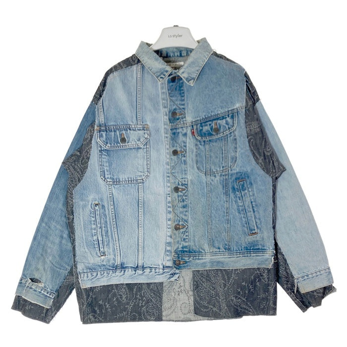 Rebuild By Needles リビルド バイ ニードルス NS297 Jean Jacket  Covered Jacket sizeL 瑞穂店