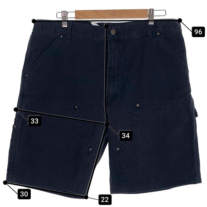 Carhartt カーハート ダック ダブルニーショートパンツ ブラック Size w84cm 福生店