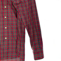 RALPH LAUREN ラルフローレン ボタンダウンチェックシャツ レッド 710572501001 Size M 福生店