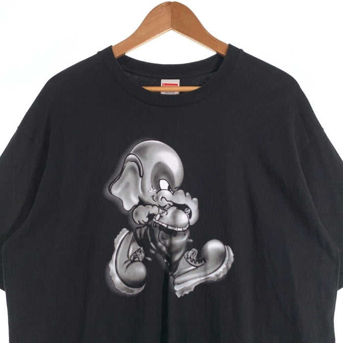 SUPREME シュプリーム 22AW Elephant Tee エレファント プリントTシャツ ブラック Size XL 福生店