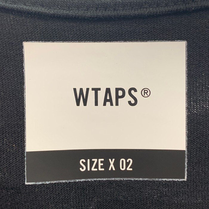 WTAPS ダブルタップス 20SS FLAMES TEE プリントTシャツ ブラック Size 02 福生店