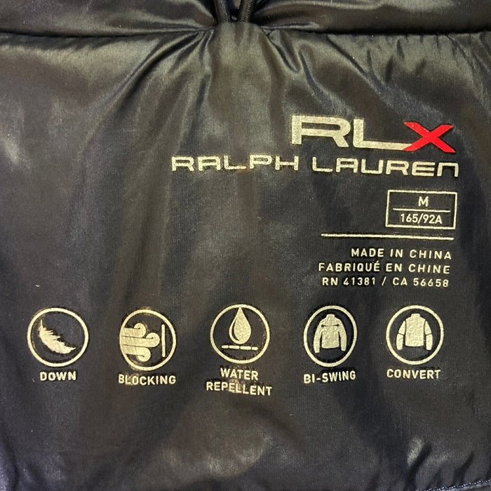 RLX RALPH LAUREN アールエルエックス ラルフローレン ダウンジャケット ネイビー sizeM 瑞穂店