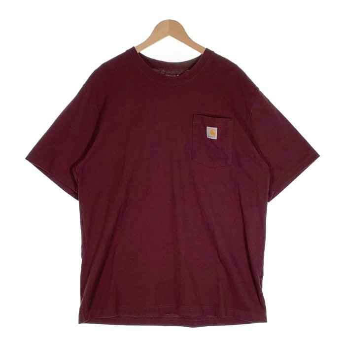 Carhartt カーハート ポケットTシャツ ボルドー K87 PRT Size L 福生店