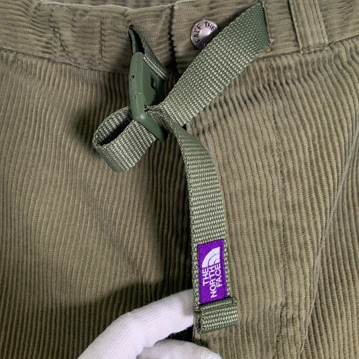 THE NORTH FACE PURPLE LABEL ノースフェイス パープルレーベル Corduroy Wide Tapered Pants コーデュロイワイドテーパードパンツ NT5155N Size 34 福生店