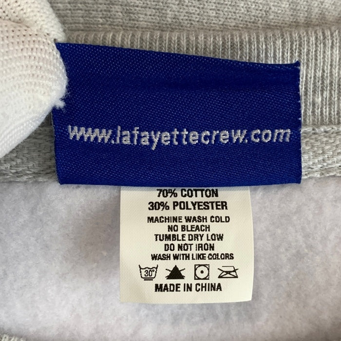 LFYT エルエフワイティー SAMPLES サンプルズ NEW YORK プリント クルーネックスウェットトレーナー ヘザーグレー Size XL 福生店