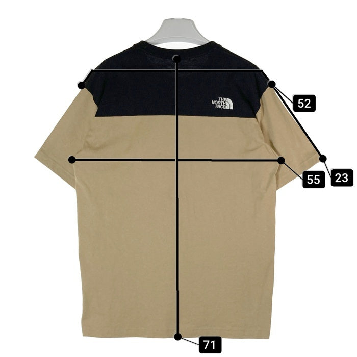 THE NORTH FACE ザノースフェイス NT32022R Nuptse Tee ヌプシ  Tシャツ ベージュ sizeL 瑞穂店