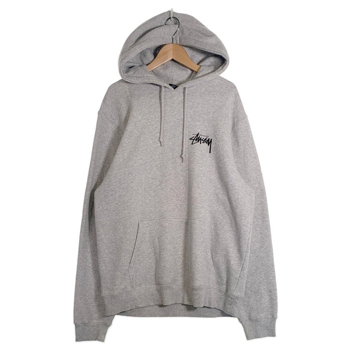 STUSSY ステューシー Eye Graffic Hoodie アイ グラフィック プルオーバー フーディー パーカー グレー Size XL 福生店