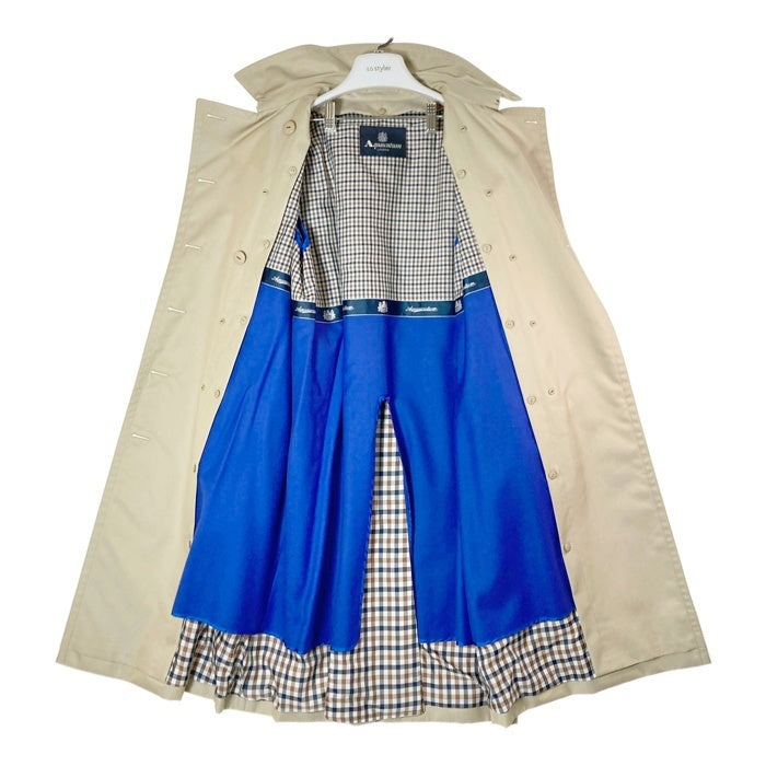 Aquascutum アクアスキュータム ライナー付き トレンチコート ベージュ size13 瑞穂店